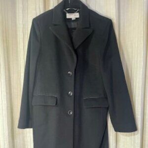Albert Nipon Wool and Cashmere Dress Coat- Size 12